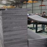 Siliceous Slate Eps Sandwich Panel Walls Fireproof With Steel Sheet