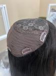 The European human hair topper virgin cuticle hair silk topper Jewish Kosher