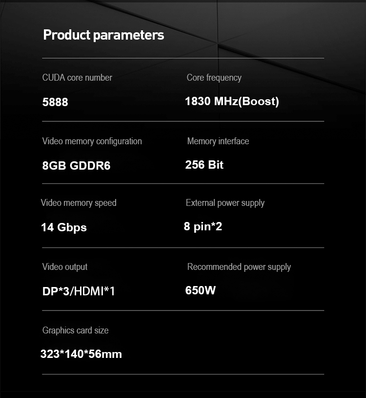 FCC RTX 3090 TI Graphics Card 256 Bit 24GB GDDR6 Gaming Graphics Card