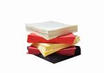 Holiday Multi Color Paper Napkin Soft Disposable For Four Seasons