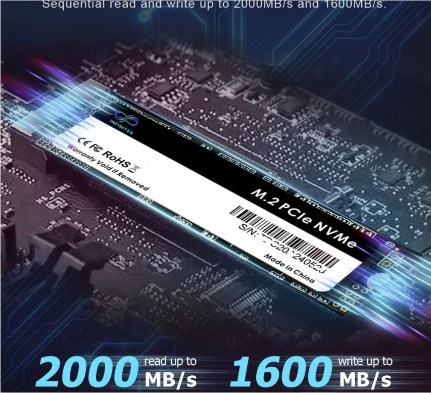 Retail 2tb SSD M. 2-2280 Fury Renegade Pcie4X4 Nvme Sfyrdk/2000g Solid State Disk (SSD) M. 2