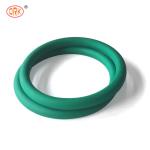 Flexible Green Silicone Gaskets O Rings In Industrial Settings