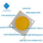 Super Aluminum 2828 Flip Chip Cob Led 30w 50w 100w High Power Led Chip For Color