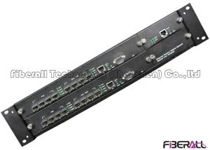 Quality 2U 19 Inch EPON OLT ONU ONT , Fiber Optic OLT With 8 PON Ports 8 Uplink Ports wholesale
