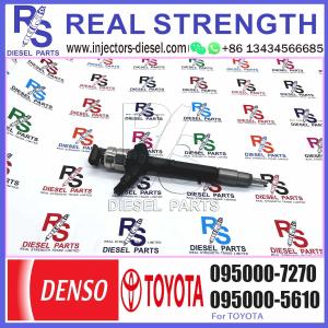Quality Diesel Common Rail Fuel Injector 095000-7640 095000-7630 095000-7280 095000-7270 for TOYO-TA 23670-0R170 23670-09290 wholesale