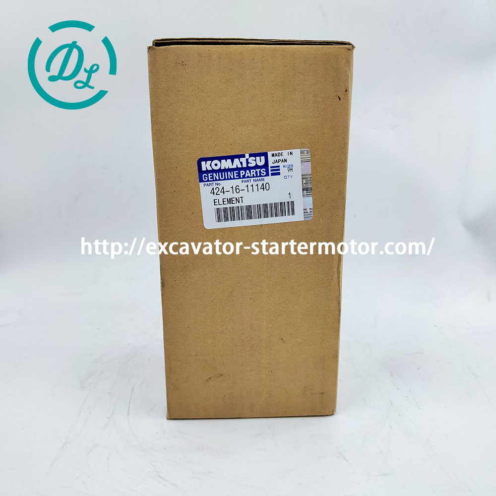 424-16-11140 Element Hydraulic Filter 4241611140 Excavator PC400-7