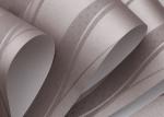Grey Removable Wall Coverings Contemporary Bedroom Wallpaper With Curve Line