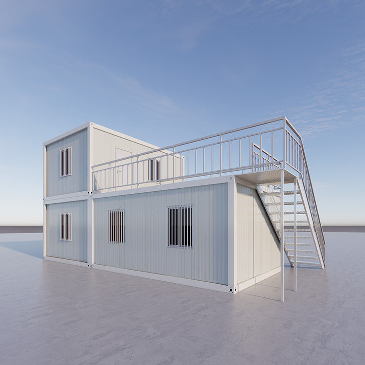 One Bedroom Metal Frame Steel Structure Modular Knock Down Mobile Tiny Homes Prefab House Container For Sale