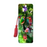 Promotional Items 3D Lenticular Bookmark PET Material CMYK Printing