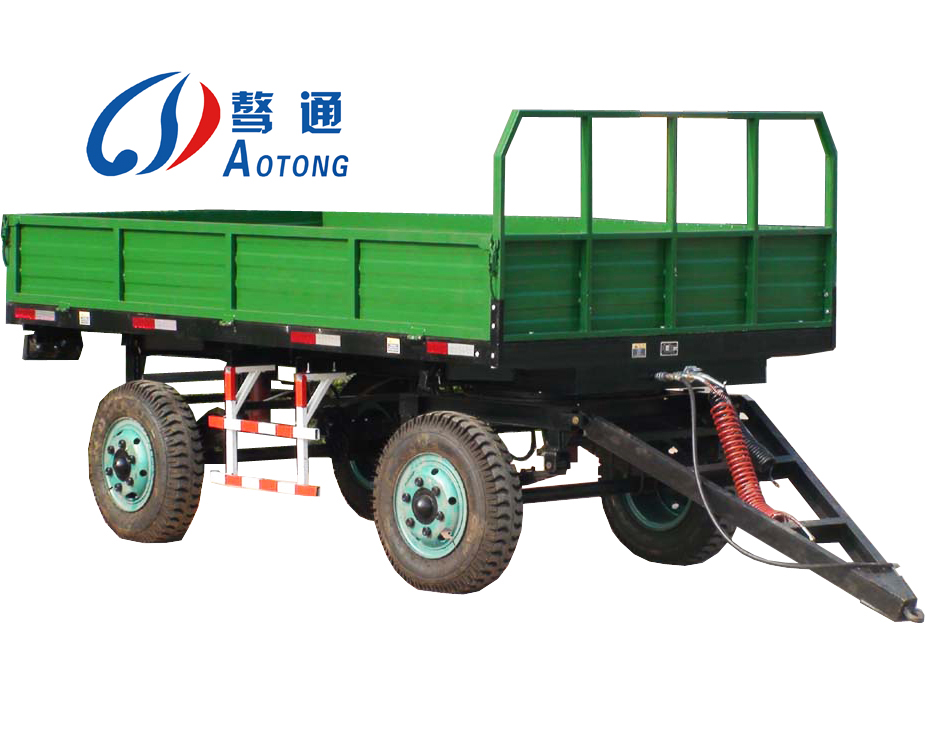 13 Ton Capacity Axle Small Mini Tractor Trailer for Walking Tractor