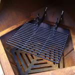 Decahedron Corten Steel BBQ Grill Outdoor Fire Pit And Barbecue Grill