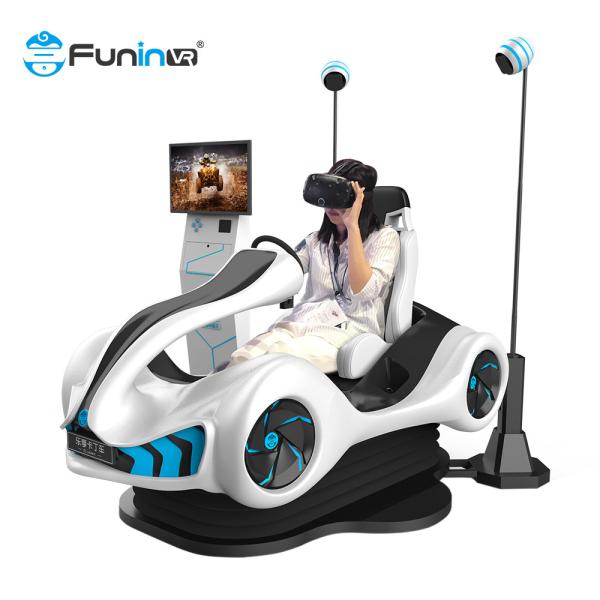 single seat 9d VR Racing Kart 9D VR Simulator Interactive Games Electric