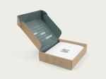 Kraft Paper Mailer Shipping Box ISO9001 Custom Printed Gift Box