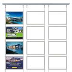 Outdoor Crystal Acrylic Led Poster Frame Light Led Advertising Display Board