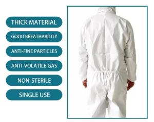 Quality Chemical Industrial Disposable Isolation Gown Polypropylene Nonwoven Material wholesale