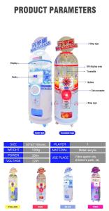 Quality Customized Gashapon Capsule Machine Coin Operated Capsule Toy Vending Machine wholesale