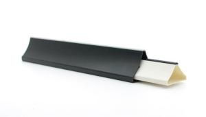 Quality Black Plastic Extrusion ABS Profiles with PVC Trim wholesale