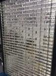 Mirror Effect Antiskid 80mm Glass Bathroom Window Blocks