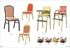Quality restaurant aluminium banquet baby chair furniture wholesale
