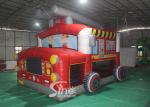 The Blow Up Fire Truck Inflatable Bouncy Castle For Kids And Adults Party Time