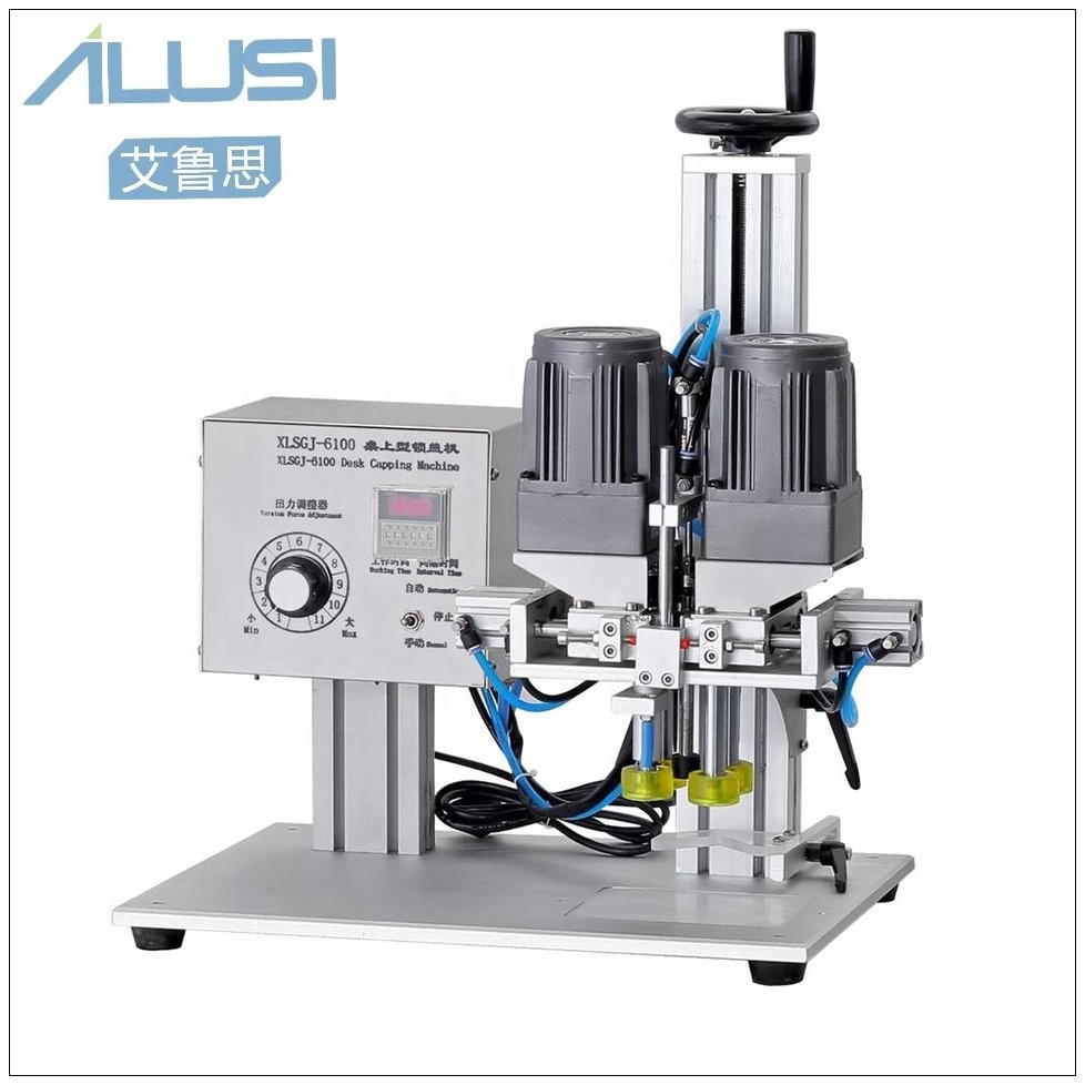 Bottle Screw Capping Machine Torque, Vial Plastic Bottle Cap Sealing Machine