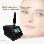 Black Nd Yag Q Switched Laser Eyebrow Tattoo Removal Machine Carbon Peel Skin