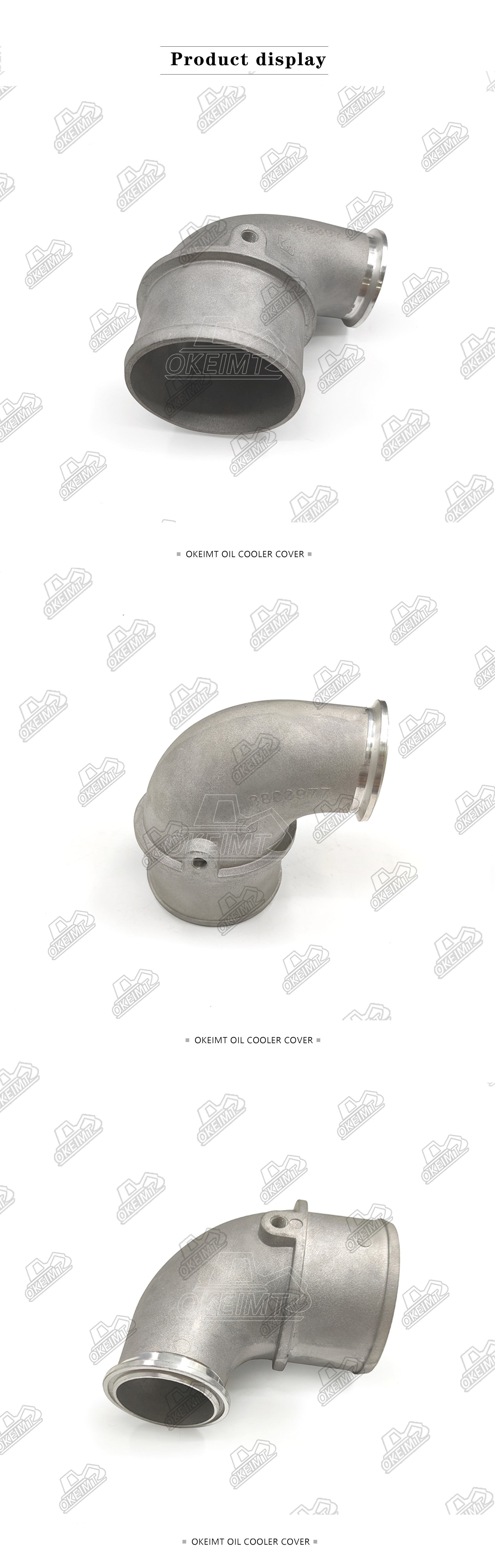 Cummins M11 ISM11 QSM11 6D114 Engine Spare Parts Air Transfer Pipe 3883977 3883285