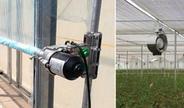 Used Container Tomato Greenhouse PE Material Optional Ventilation System