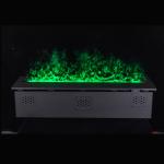 95inch 2400mm Water Mist Electric Fireplace Stainless Frame Without Heating