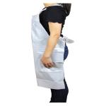 Eco Friendly Disposable CPE Plastic Aprons Non Toxic For Restaurant Chef