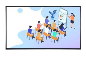 China Android 8 OS Lcd Interactive Whiteboard RS232 Wifi Smart Board on sale