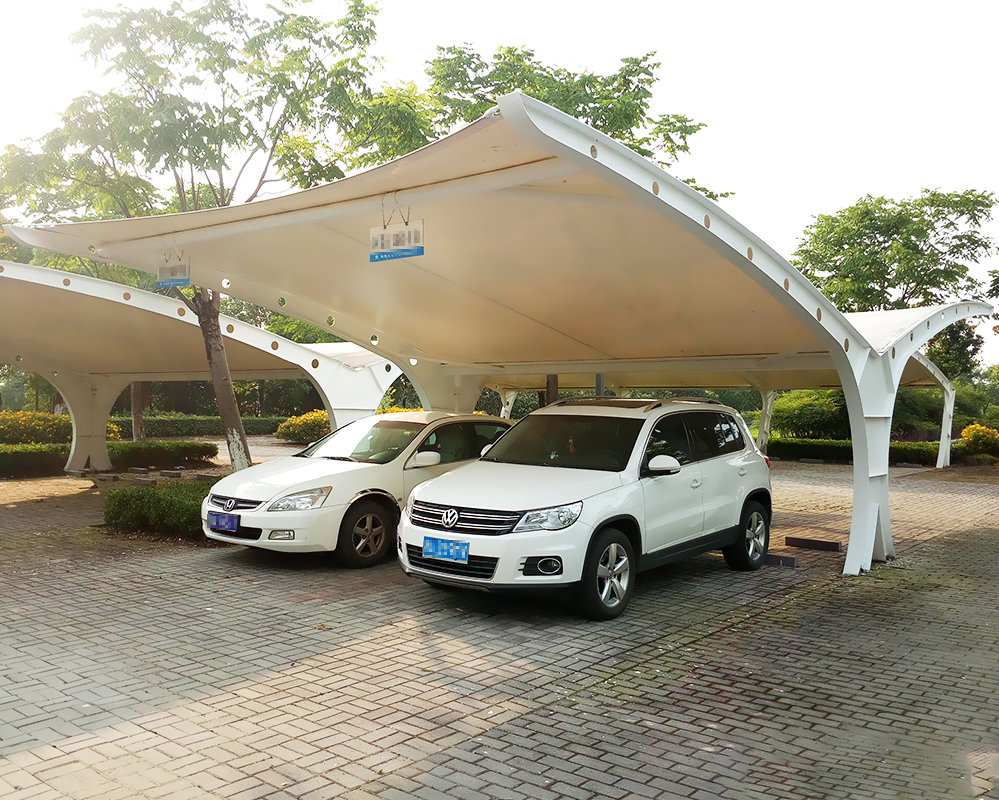 Heat Treated Metal Frame Carports for Car Parking in Weather Resistant Material