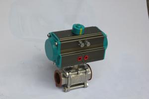 Quality good quality pneumatic ball valves pneumatic actuator for ball valves wholesale