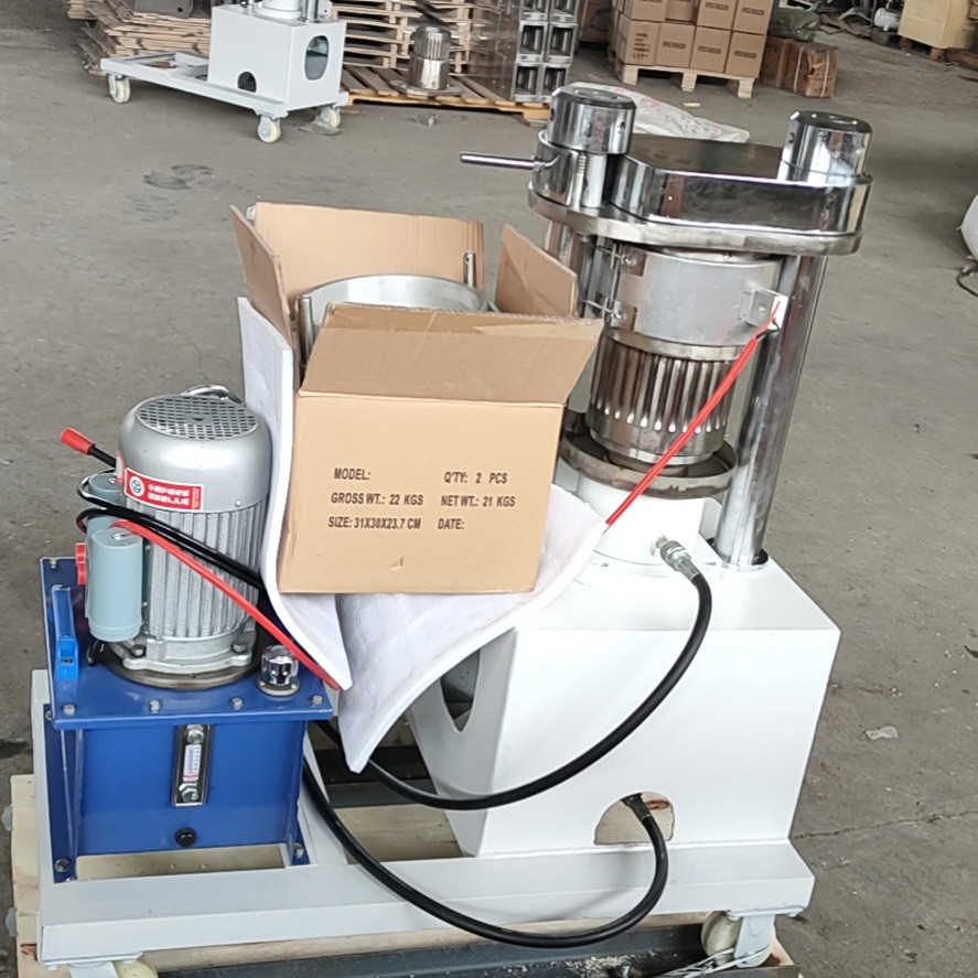 1.5kw 50hz Olive Oil Cold Press Machine Hydraulic Extraction 2.5kg/batch