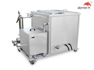 Quality 40KHz Industrial Ultrasonic Cleaner Spray Flannel Mold With Circulation Filter System wholesale