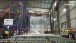 Customized Dimension PLC Colour Coating Line For Aluminium Profiles