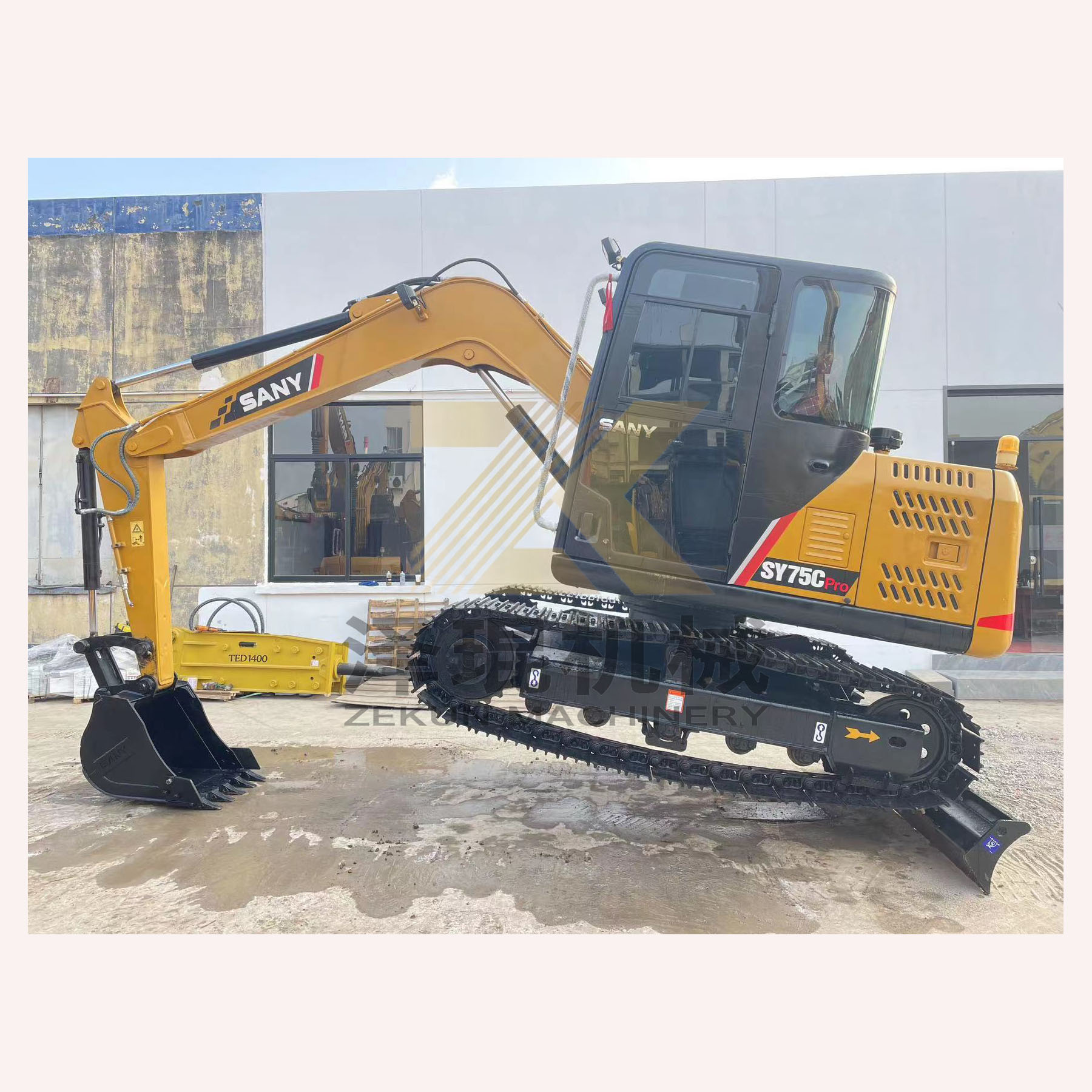 7500 KG Sany SY75C Pro Excavator The Perfect Combination of Power and Efficiency