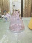 Odm 8 Inch Clear Glass Hookah Water Pipe Bong With 14mm Bowl