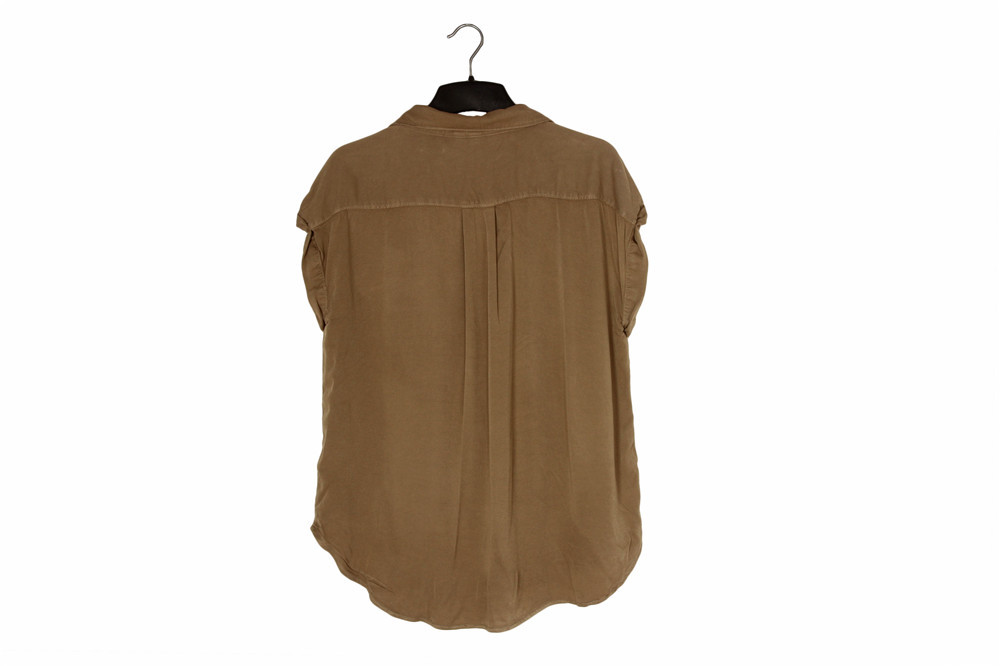 H&m ,, Ladies Shorts sleeve casual shirts / Woman's Casual Blouse / New fashion Cheap Shirts