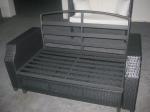 outdoor wicker sofa