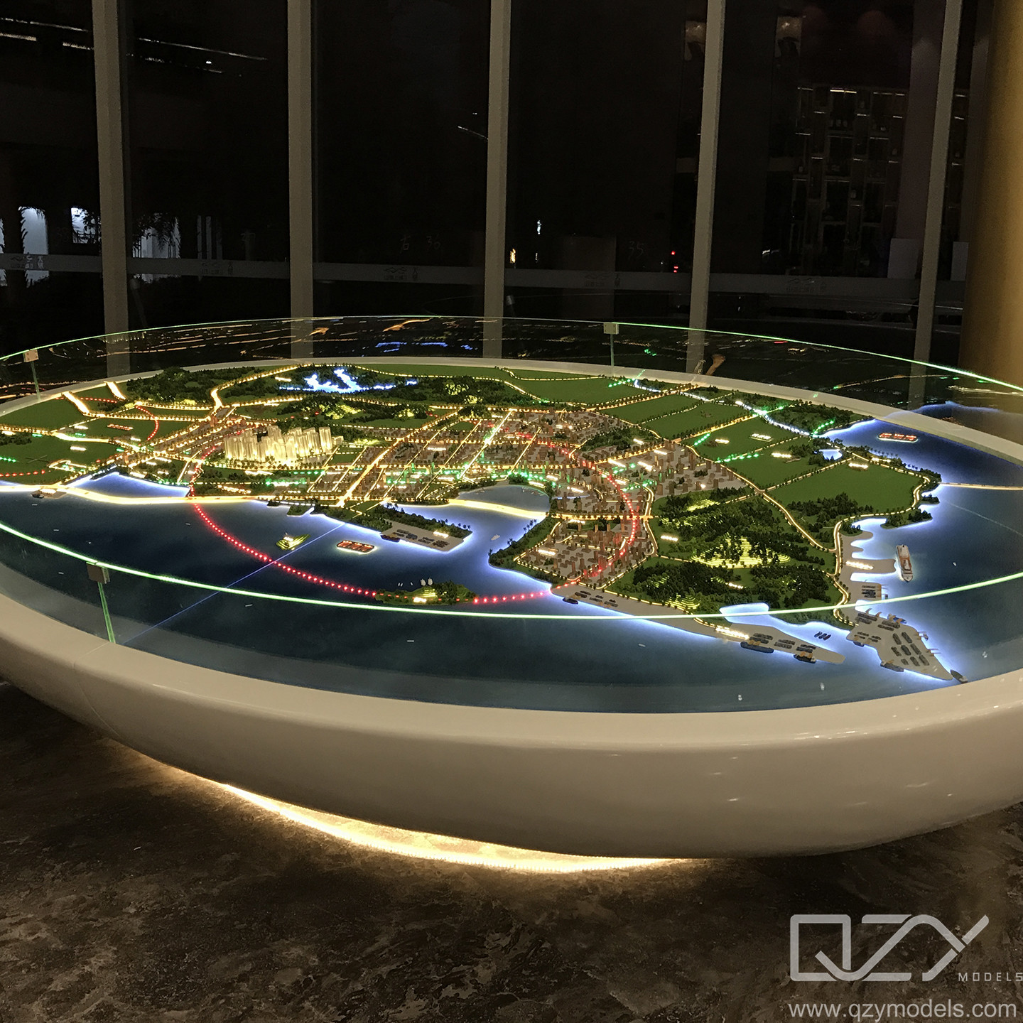 Kingkey Group 1/100 Shanhai City Residences Miniature Building Models