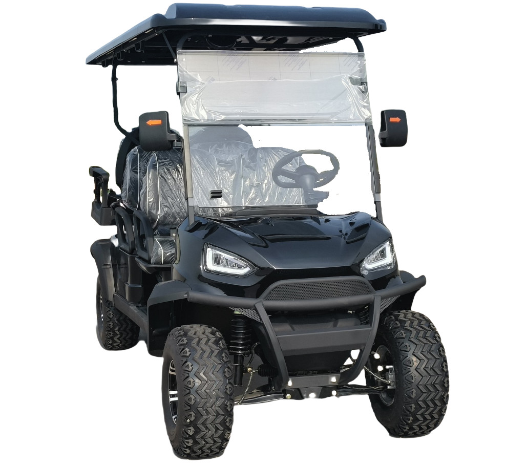 Personal Customized 4+2 Seater Electric Golf Cart Optional Lithium Battery Golf Trolley