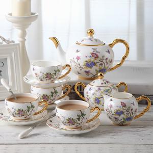 Quality 3D Sense 25x15x15cm1200ml Imperial Porcelain Art Teapots wholesale