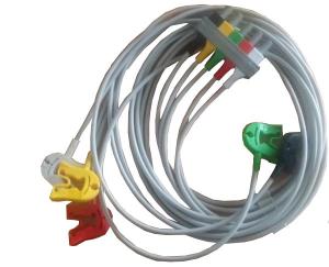 Quality Original Medical Device Accessory Philips 5 Lead Ecg Leadwire Cable M1633ACLIP End wholesale