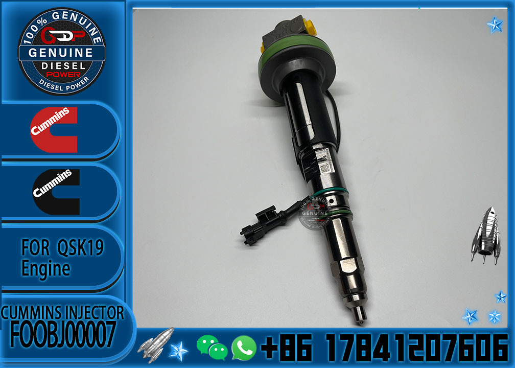 Quality goods Common Rail Diesel Fuel Injector F00BJO0008 0986435901 FOOBJ00007 For Cummins QSK19 QSK38 QSK60