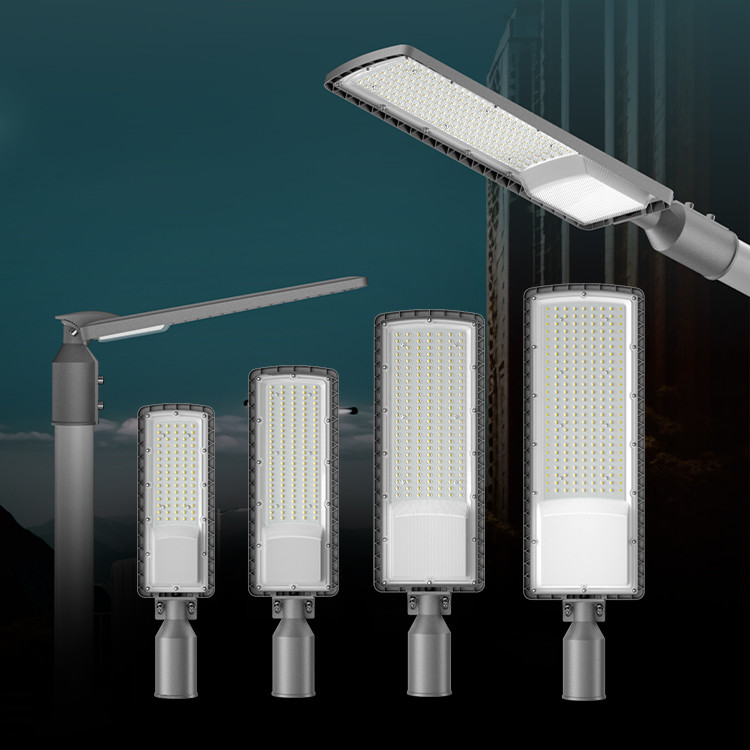 High Brightness AC85-265V 3000K To 6500K LED Road Light Highways City Streets Parking Lots