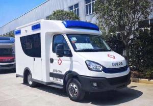 Quality Iveco Ambulance Euro 5 Emergency Ambulance Car Curb Weight 2970 Kg Wheel Base 3300mm wholesale