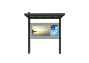 Quality Floor Standing Full outdoor maintenance-free Electronic Totem Lcd Advertising Display and displays Digital signage wholesale