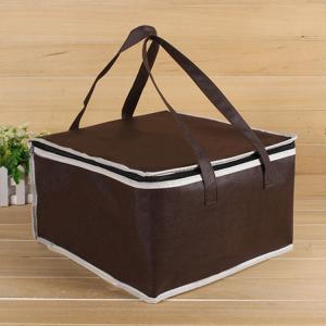 Quality OEM Soft Insulated Cooler Bag 4 Size Brown Insulated Bag Stock Available wholesale