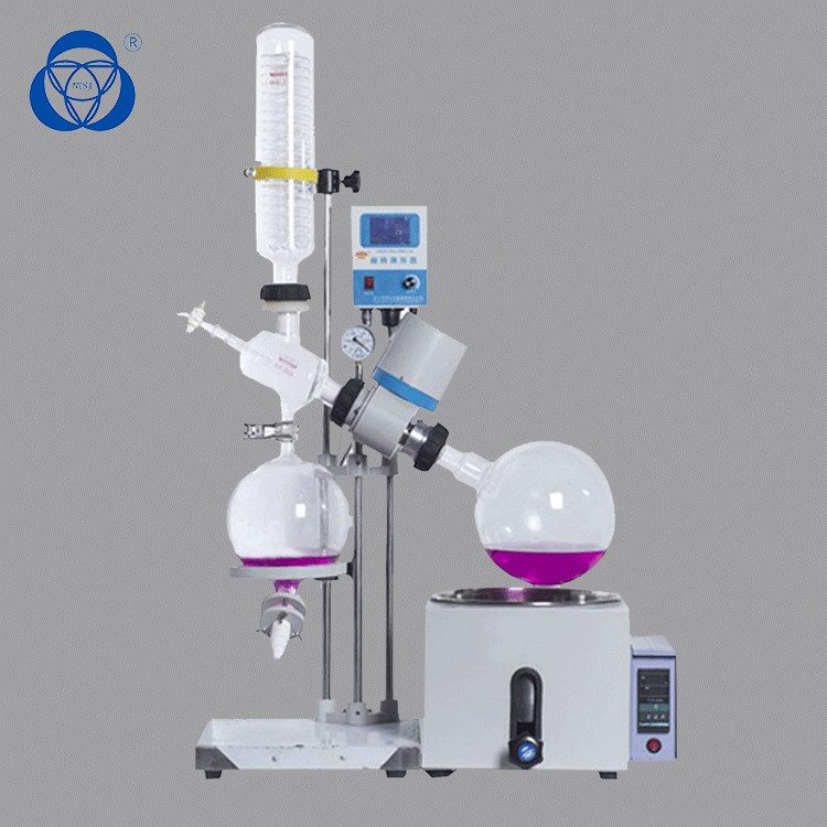 Food Pharmaceutical 2l Rotary Evaporator , Rotary Film Evaporator Convenient